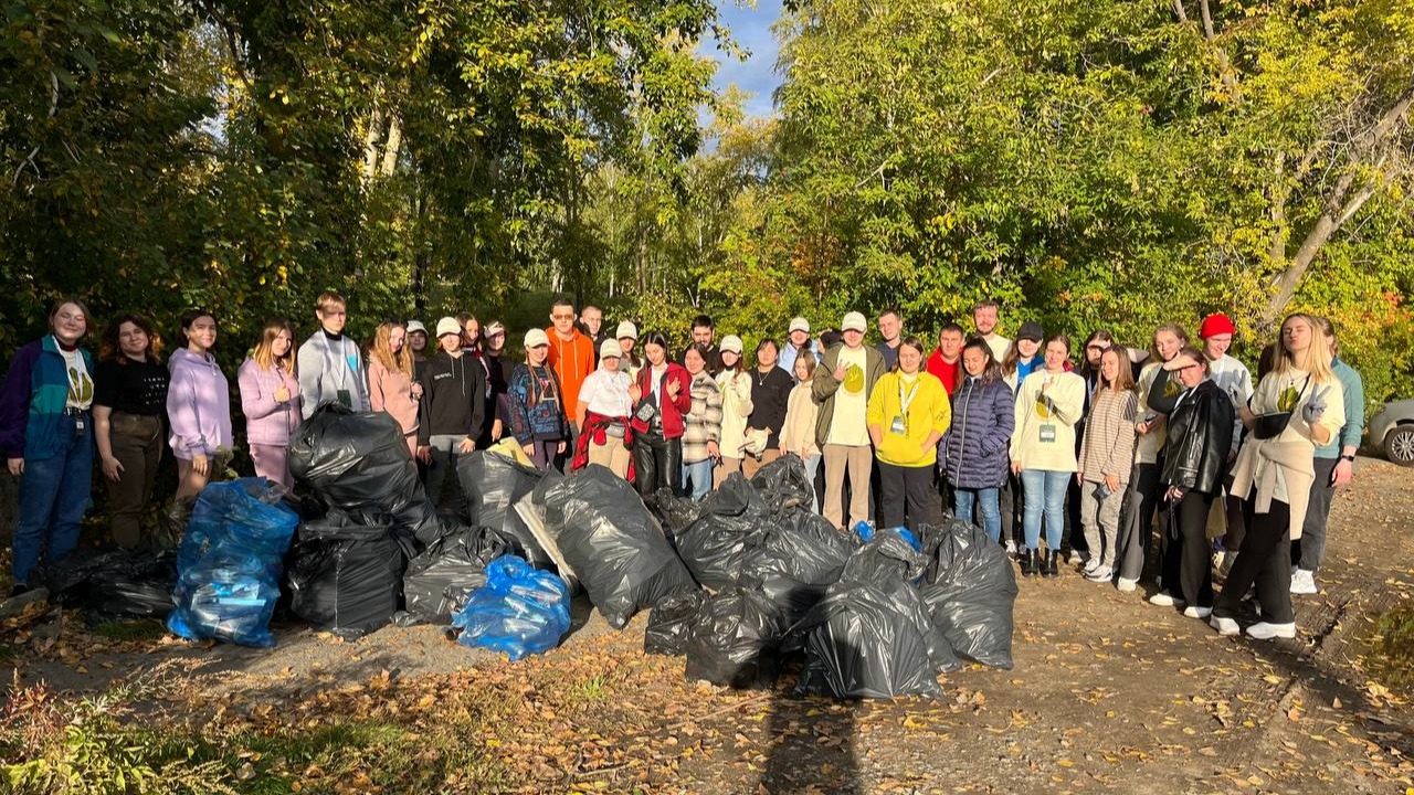 Участники Другого Дела собрали более 100 мешков мусора в Екатеринбурге