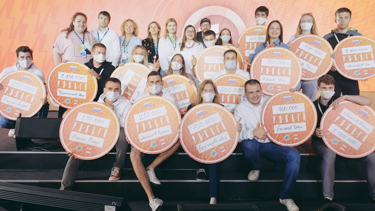 Участники «Территории смыслов» получили более 8 млн рублей в грантовом конкурсе