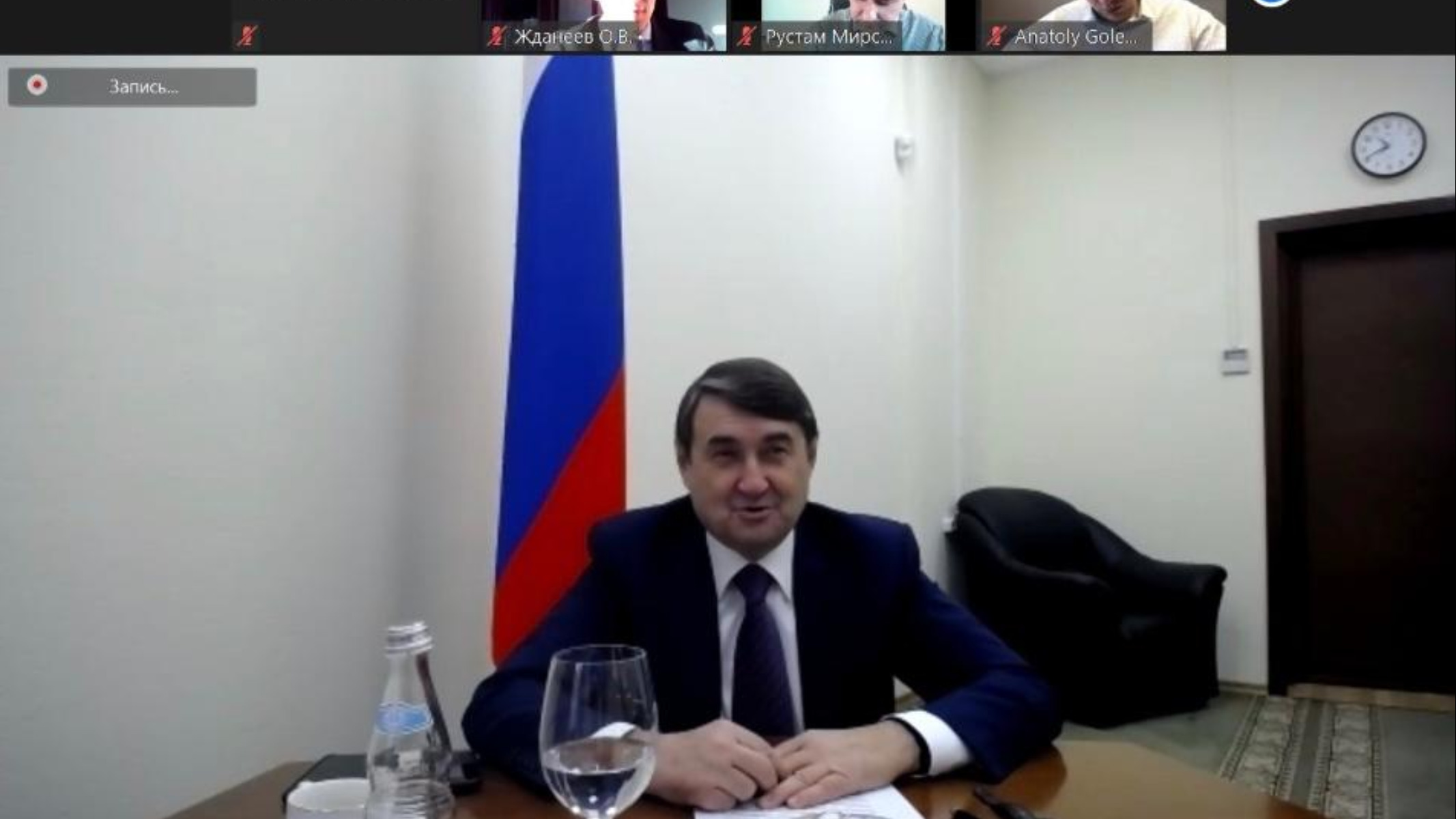 Лидеры России в онлайн-формате встретились с помощником Президента Российской Федерации Игорем Левитиным